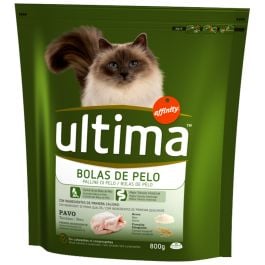 Cat food hairball control Ultima adult 750 g bag