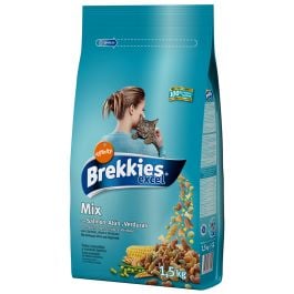 Cat food Brekkies 1.5 kg cat fish mix