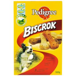 Dog snack Pedigree biscrok 500 g box