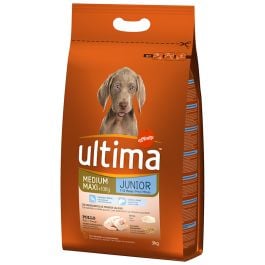 Foods rich in chicken and rice dog Ultima junior 3 kg bag
