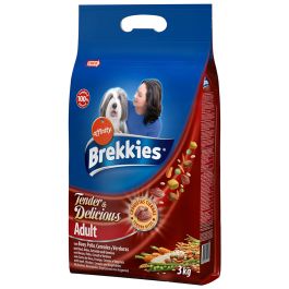 Dog food Brekkies tender & delicious beef dog 3 kg