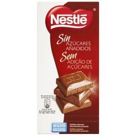 Milk chocolate without sugar Nestlé 115 g tablet