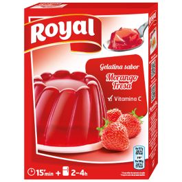Strawberry flavour gelatin Royal 114 g box