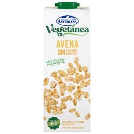 Central Lechera Asturiana Oat beverage sugar-free Vegetanea 1 l brik