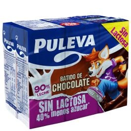 Puleva Lactose-free chocolate milkshake 20 cl brik