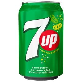 Lemon-lime soda 7Up 33 cl can