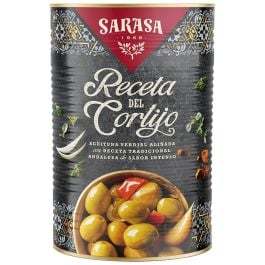 Sarasa Seasoned Verdial olives 2,5 kg tin