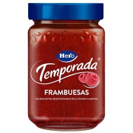 Hero Raspberry confiture Temporada 360 g jar