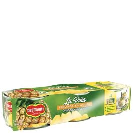Del Monte Pineapple chunks in juice 3x230 g tin