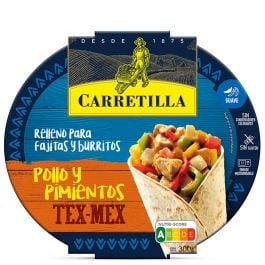 Carretilla Fajita filling chicken and peppers 300 g