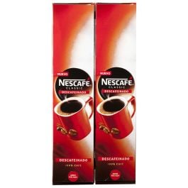 Decaffeinated soluble coffee Nescafé box 100 envelopes