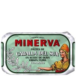 Minerva Mackerel fillets in olive oil 120 g tin