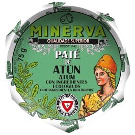 Minerva Organic tuna pate 75 g tin