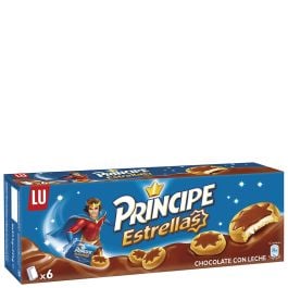 Chocolate cookies and milk Principe stars box 225 g