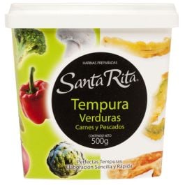Special flour for vegetables, meat and fish tempura Santa Rita 500 g canister