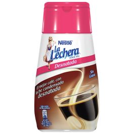 Condensed skimmed milk La Lechera 450 g bottle