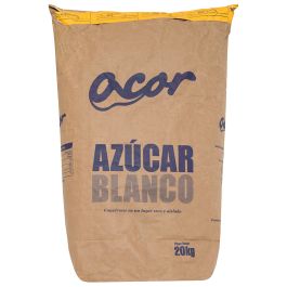Acor White sugar 20 kg paper bag