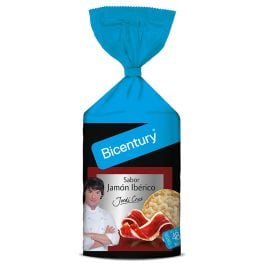 Bicentury Corn pancakes iberain ham flavoured 123 g