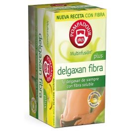 Pompadour Delgaxan infusion with fiber 20 bags box