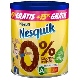 Nesquik Soluble cocoa no added sugars 345 g canister