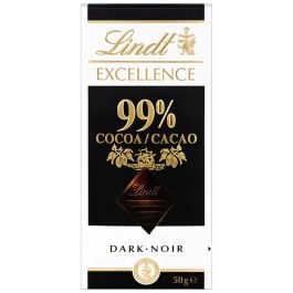 Lindt Dark chocolate 99% cocoa 50 g tablet
