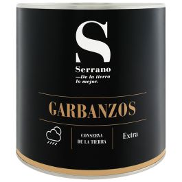 Cooked chickpeas Conservas Serrano 2,5 kg tin
