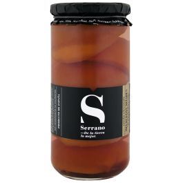 Peach halves with Rioja wine and cinnamon Conservas Serrano 700 g jar