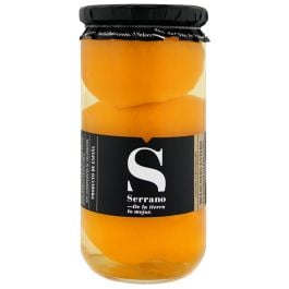 Peach in syrup Conservas Serrano 3 pieces 700 g jar