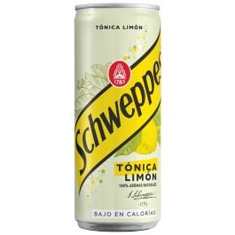 Schweppes Tonic water Lemon 33 cl can