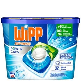 Wipp Express Concentrated washing capsules Power Caps 20 doses
