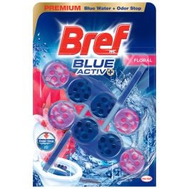 Bref Toilet cleaner Floral Blue duo pack 2x50 g