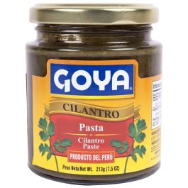 Coriander paste Goya frasco 210 g jar