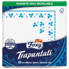 Foxy Paper napkins Trapuntati 50 units