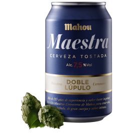 Beer Mahou Maestra 33 cl can