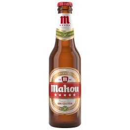 Gluten-free beer Mahou 5 Stars 33 cl bottle