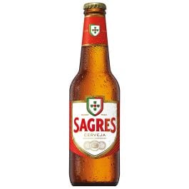 Sagres beer 33 cl bottle