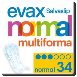 Panty-liners Evax Multi-fit 34 units