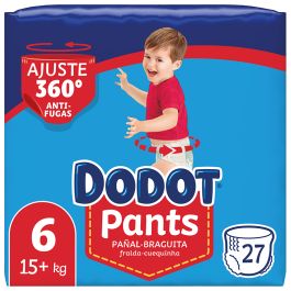 Dodot Pant diapers size 6 15+ kg 27 units