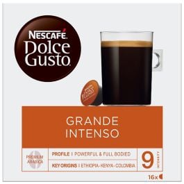 Nescafé Large Intense coffee capsules Nescafé Dolce Gusto system 16 units