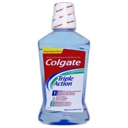 Antiseptic mouthwash Colgate triple action bottle 500 ml