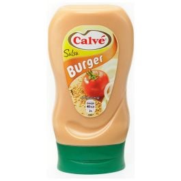 Burger sauce Calvé top down 250 ml bottle