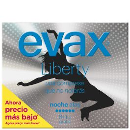 Sanitary pads Evax Liberty Night winged 9 units