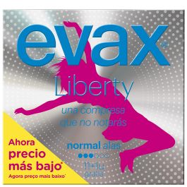 Sanitary pads Evax Liberty normal winged 12 units