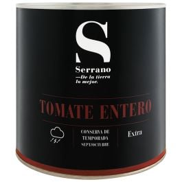 Whole peeled tomatoes Conservas Serrano 2,6 kg tin