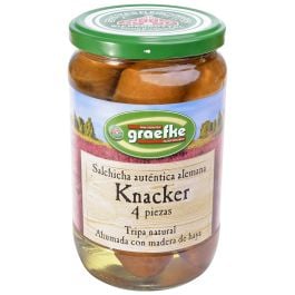 Graefke knacker sausages 4 pcs. jar 660 g