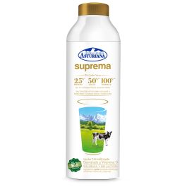Supreme skimmed milk Central Lechera Asturiana 1 l carton
