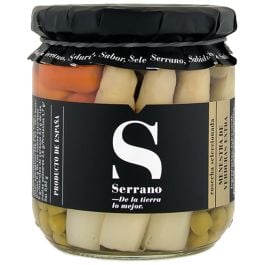 Conservas Serrano Vegetable stew "Menestra" with carrot and peas 360 g jar