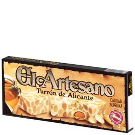 Alicante nougat 64% El Artesano supreme quality 150 g tablet