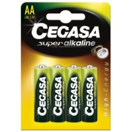 Cegasa Super alkaline battery LR6 AA 1,5V 4 units