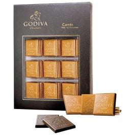 Milk chocolates Godiva Carrés 36 pieces 190 g